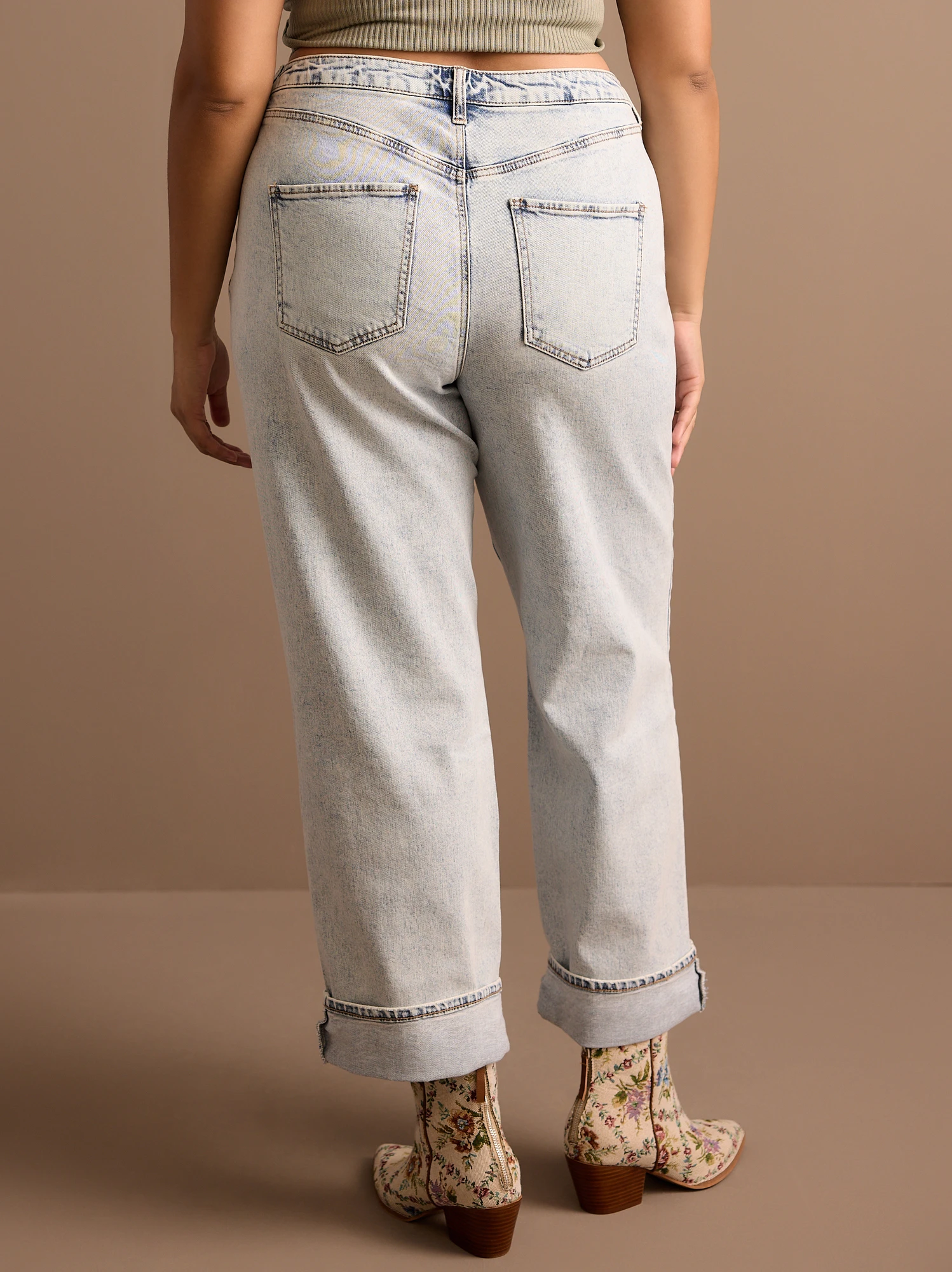 Margot Destructed Girlfriend Jeans 4 Margot Destructed Girlfriend Jeans - Image 4