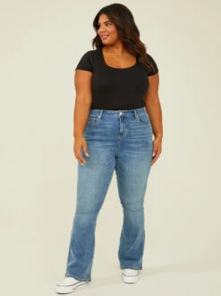Elliot Kick Flare Jeans