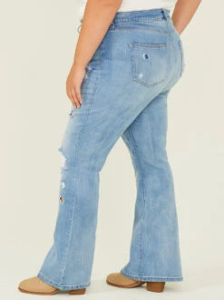 Galveston 31" Flare Jeans -ChicAura Store 000962 DX22687GS1S GALVESTON 03