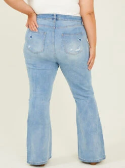 Galveston 31" Flare Jeans -ChicAura Store 000962 DX22687GS1S GALVESTON 04