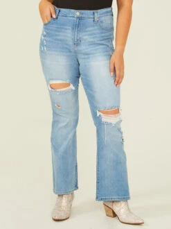 Galveston 34" Flare Jeans 8 Galveston 34" Flare Jeans -ChicAura Store 000962 DX22687GS1 GALVESTON 02