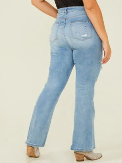 Galveston 34" Flare Jeans 10 Galveston 34" Flare Jeans -ChicAura Store 000962 DX22687GS1 GALVESTON 04