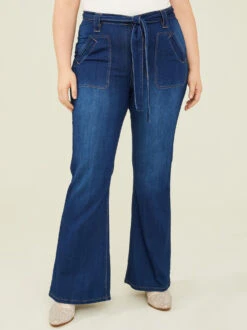 Elise Flare Jeans -ChicAura Store 000962 DX23204H18P ELISE 02
