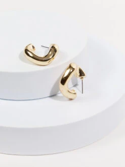 ChicAura Store 31 Wavy Hoop Earrings