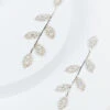 Rhinestone Vine Earrings