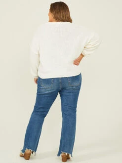 Retro Floral Cardigan -ChicAura Store 001753 CC0208X IVORY MULTI 05