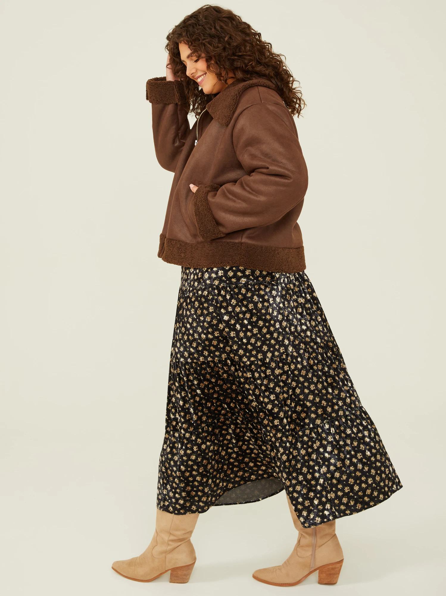 Reed Faux Shearling Jacket 5 Reed Faux Shearling Jacket - Image 5