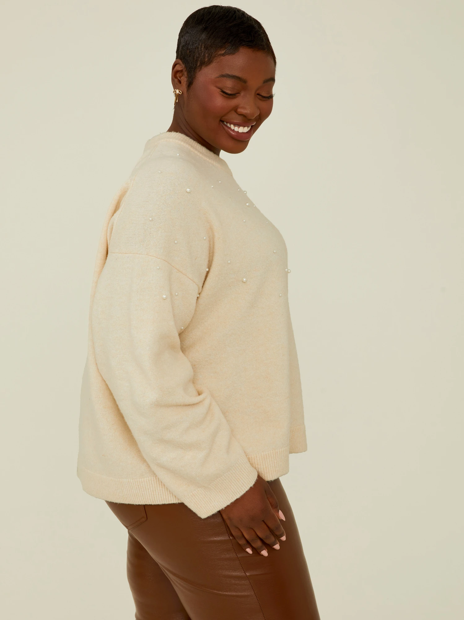 Marigold Pearl Sweater 3 Marigold Pearl Sweater - Image 3