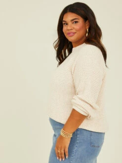 Wrenlee Sweater -ChicAura Store 001913 FA2337837ARW PEARL 02