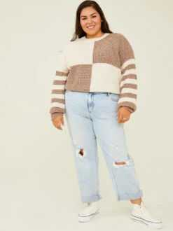 Simone Colorblock Sweater