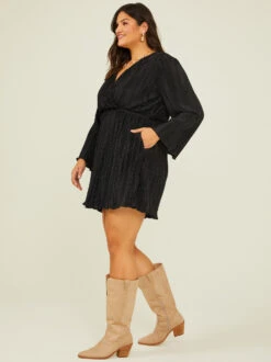 Georgianna Dress -ChicAura Store 001950 BD5350 AS BLACK 02