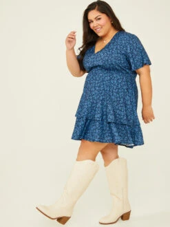 Tallulah Dress 8 Tallulah Dress -ChicAura Store 001950 BD6270P AS NAVY BLUE 03