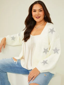 Shining Star Oversized Cardigan