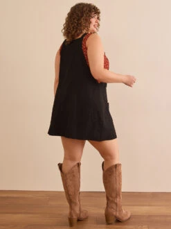 Leighton Skirtall -ChicAura Store 001950 PSP4499B AS BLACK 03