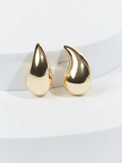 Teardrop Stud Earrings