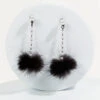 Pom Pom Pearl Earrings