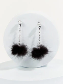 Pom Pom Pearl Earrings
