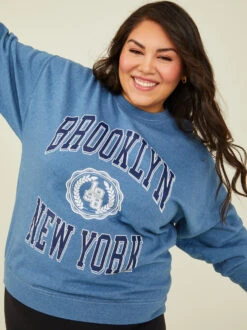 Brooklyn Varsity Oversized Sweatshirt