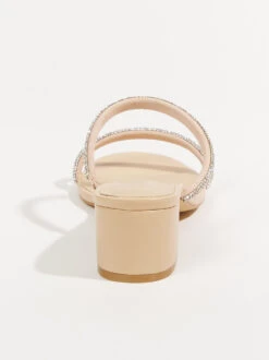 Madi Rhinestone Wide Width Heels -ChicAura Store 002065 MADY W ARU CLEAR 02