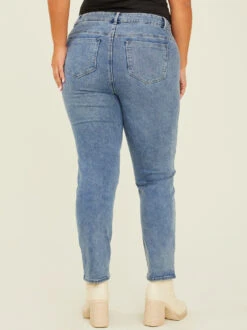 Haven Studded Straight Jeans -ChicAura Store 003032 PC922 D9AL DENIM WASH 04