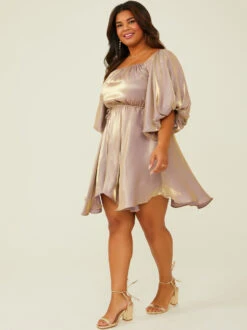 Shimmer Soleil Dress 8 Shimmer Soleil Dress -ChicAura Store 003033 MDR1250P AS GOLD 02