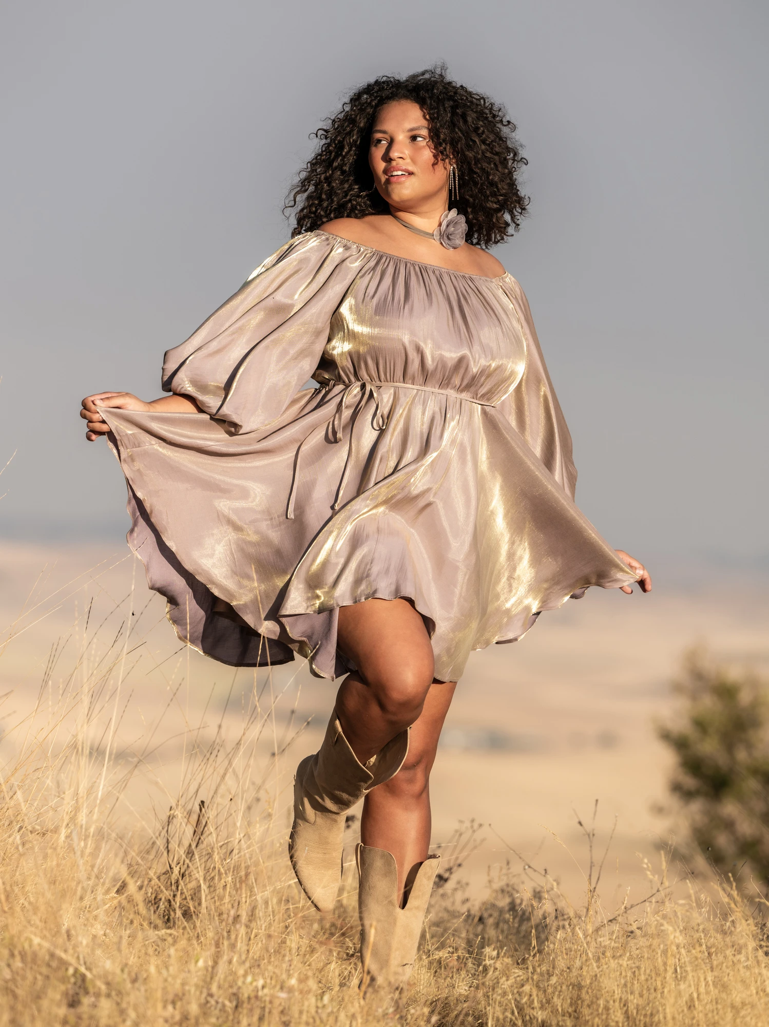 Shimmer Soleil Dress 1 Shimmer Soleil Dress