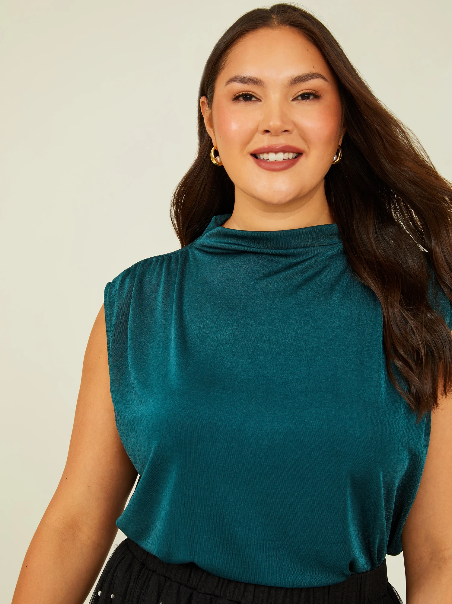 Juni Mock Neck Bodysuit 1 Juni Mock Neck Bodysuit