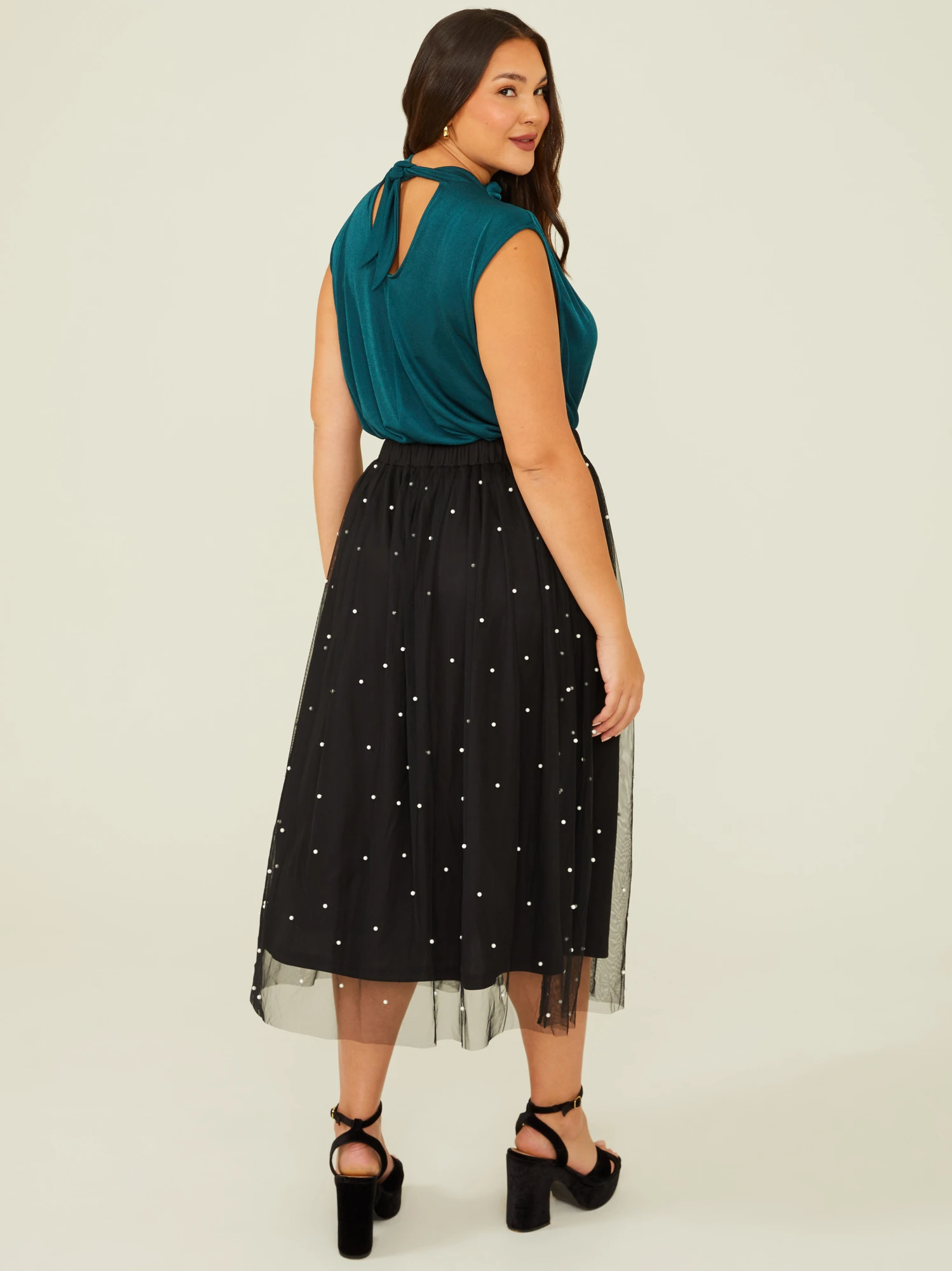 Juni Mock Neck Bodysuit 4 Juni Mock Neck Bodysuit - Image 4