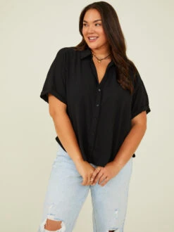 Fallon Buttondown Top