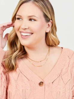 Marlee Necklace 5 Marlee Necklace -ChicAura Store 004033 JJN6136LG GOLD 06