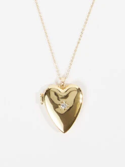 Heart Locket Necklace