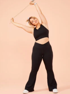 Ace Crossover Flare Leggings