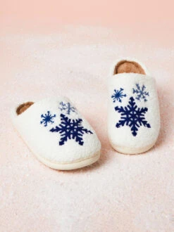 Snowflake Slippers