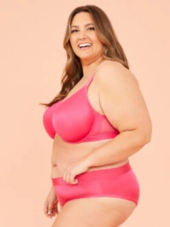 Everyday T-Shirt Bra -ChicAura Store 004163 ARL 2201 RASPBERRY SORBET 02