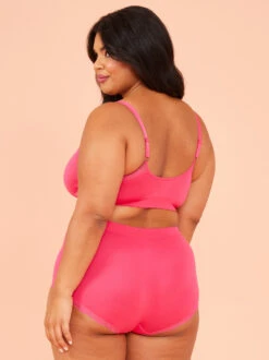 Seamless Bralette -ChicAura Store 004173 DY137 RASPBERRY SORBET 03