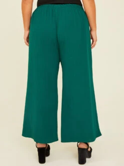 Marina Pants -ChicAura Store 004194 W9118PL HUNTER GREEN 03