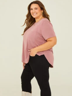 Avianna Top -ChicAura Store 004264 PT11461D 0180 MAUVE 03